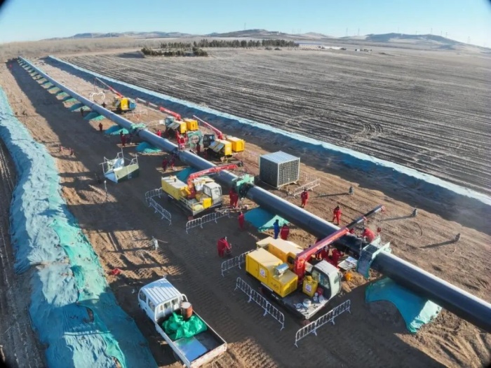 Changchun - Shijiazhuang Natural Gas Pipeline Crosses Grasslands to Make Fine Adjustments to Ecological Balance