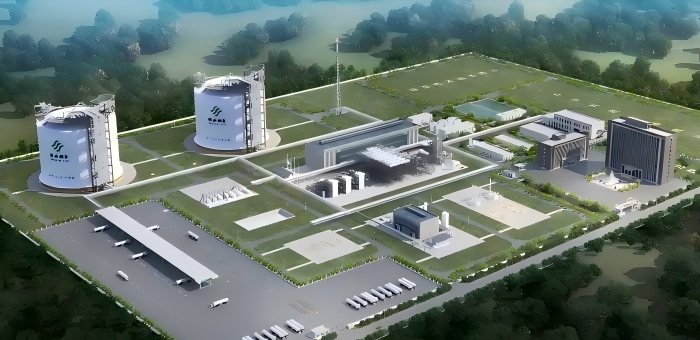 CNPC Pipeline Engineering Company wins the bid for the Fuping natural gas storage and peak shaving project, including the EPC contract for the LNG main production facility area.