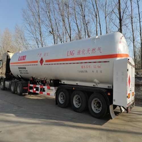 52.6m3 LNG trailer deliverd to customer!