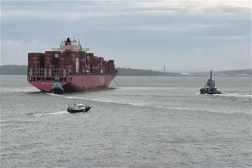 Burst! A container ship ran aground in Europe! It has been attached to Ningbo, Shanghai and Yantian