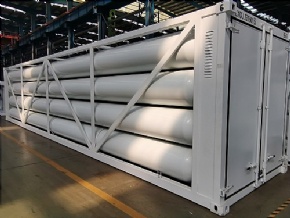 New product: 16 tubes CNG tube skid container - ISO 11120 standard cylinder