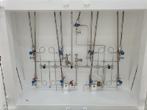 9 tubes hydrogen tube skid container - ISO 11120 2320L cylinder