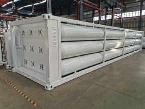 12 tubes CNG tube skid container - under produce