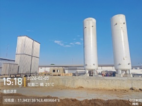 Process Flow of LNG Gasification Station