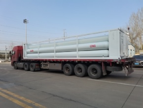 10 tubes CNG tube skid container -ISO11120 standard 250bar